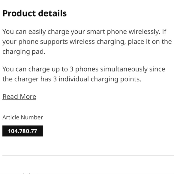 IKEA triple wireless charger - Picture 11 of 11